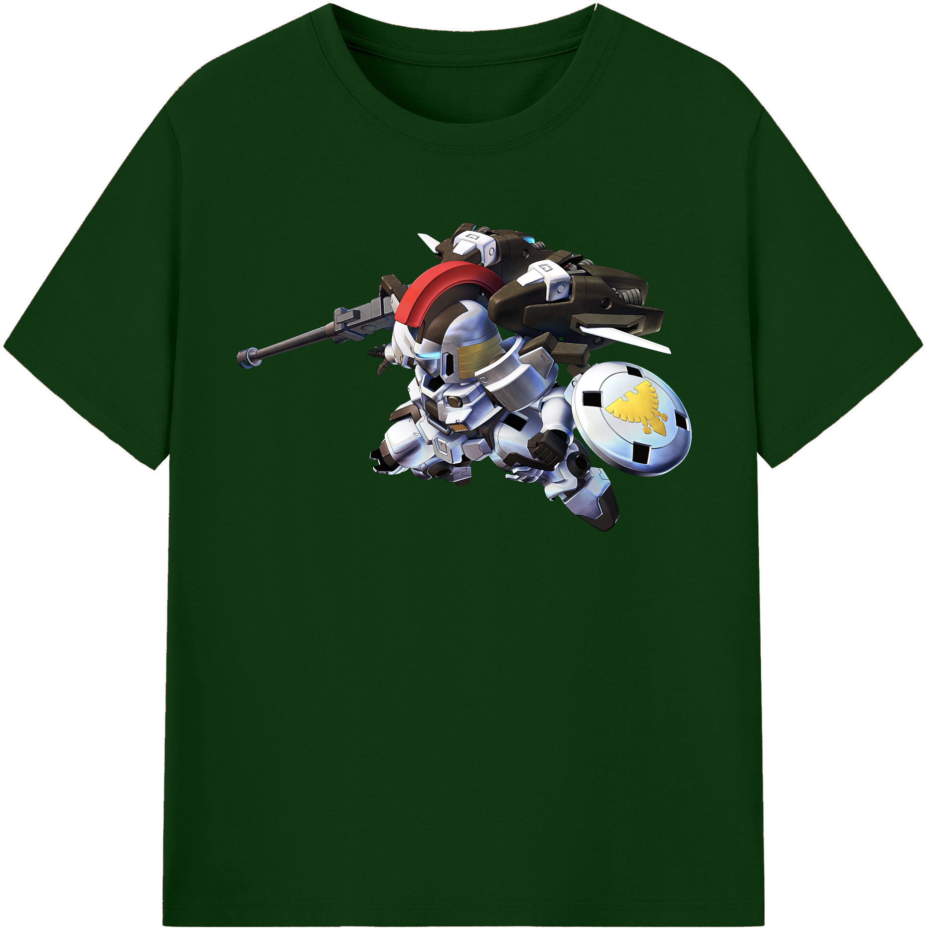 （画像用） 機動戦士ガンダム Mobile Suit Gundam 綿100％半袖Tシャツ（フロントプリント）